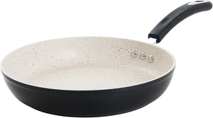 Ozeri ZP6-30 12" Stone Earth Frying Pan 100% APEO & PFOA-Free Stone-Derived Non-Stick Coating from Germany, Lava Black